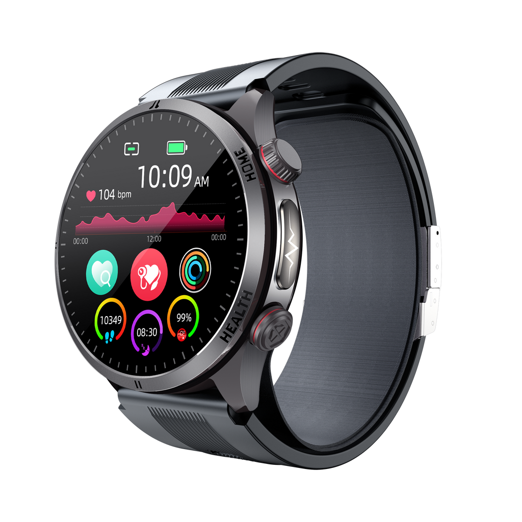 New smartwatch S26 Air pump+airbag true blood pressure accurate test Bluetooth call ECG electrocardiogram blood sugar uric acid blood lipid body temperature blood oxygen sleep monitoring breathing training ECG NFC SOS