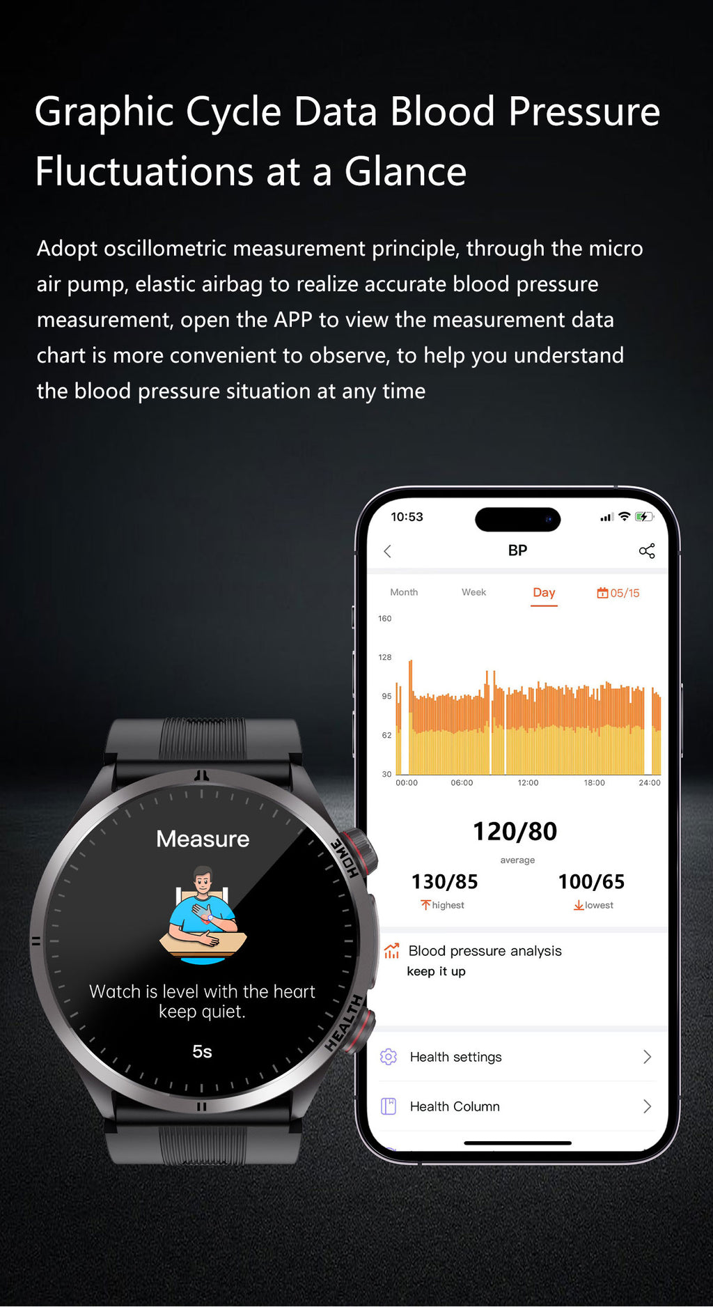 New smartwatch S26 Air pump+airbag true blood pressure accurate test Bluetooth call ECG electrocardiogram blood sugar uric acid blood lipid body temperature blood oxygen sleep monitoring breathing training ECG NFC SOS