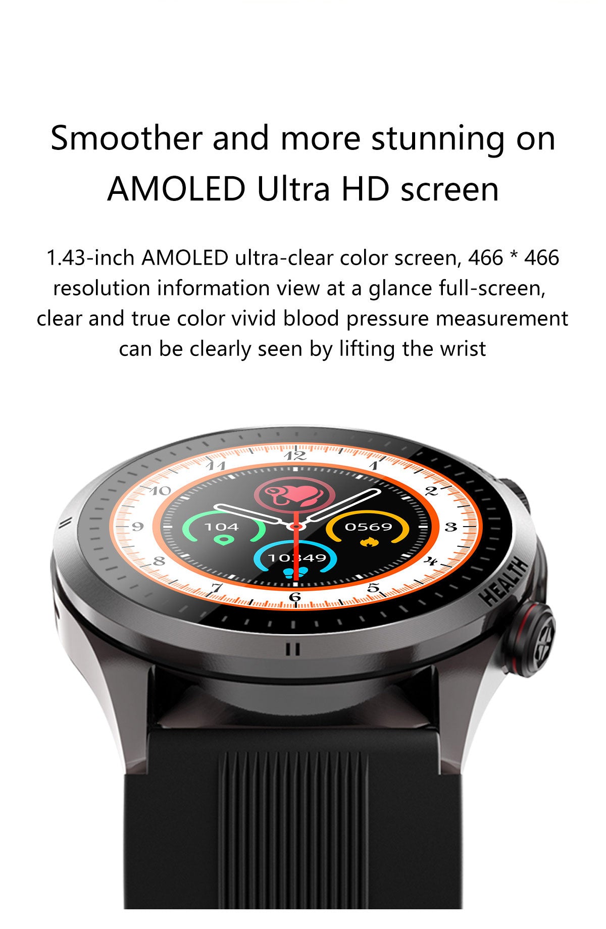 New smartwatch S26 Air pump+airbag true blood pressure accurate test Bluetooth call ECG electrocardiogram blood sugar uric acid blood lipid body temperature blood oxygen sleep monitoring breathing training ECG NFC SOS