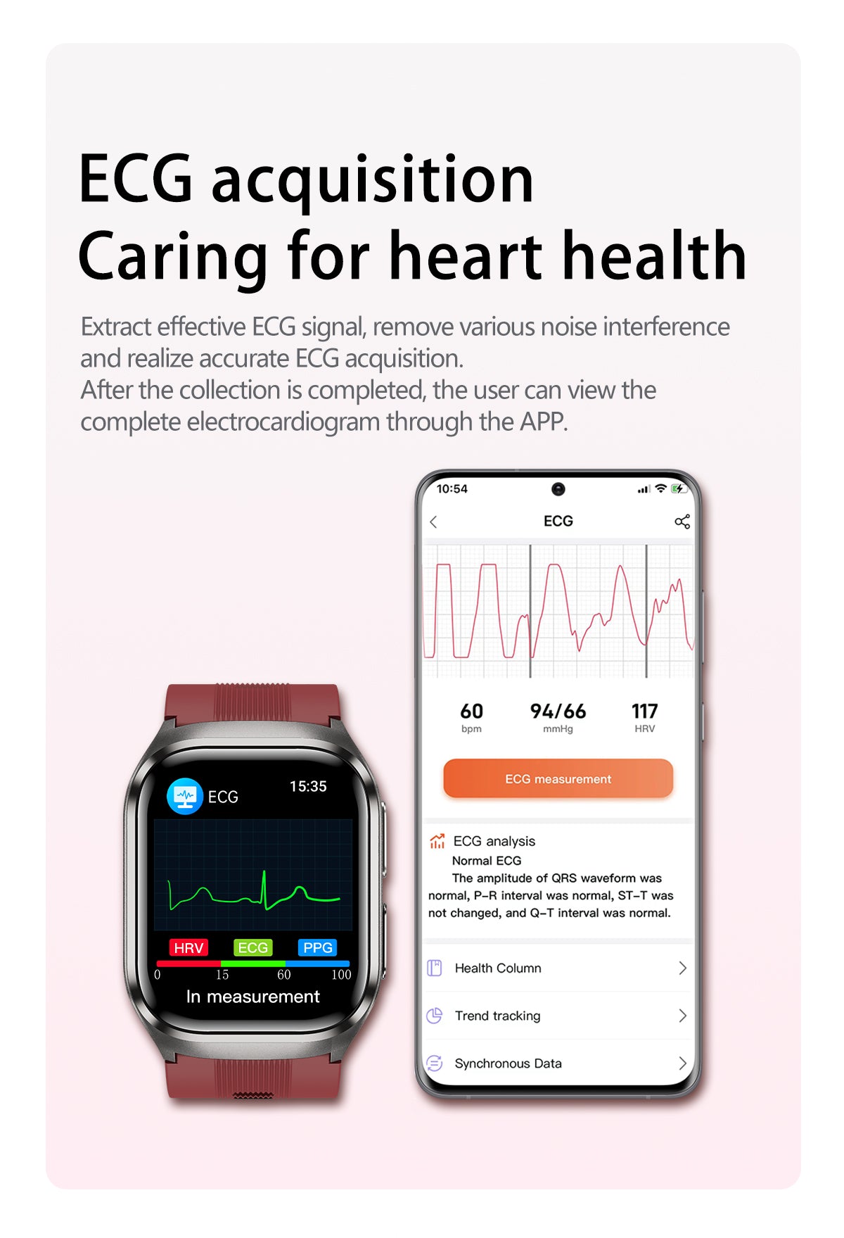 New smartwatch S17 airbag blood pressure monitoring NFC SOS ECG electrocardiogram Sport blood sugar uric acid blood lipid body temperature blood oxygen sleep monitoring breathing training Lover gift