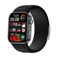 New smartwatch S191 Air pump+airbag type true blood pressure accurate test Bluetooth call ECG electrocardiogram blood sugar uric acid blood lipid body temperature blood oxygen sleep monitoring breathing training.
