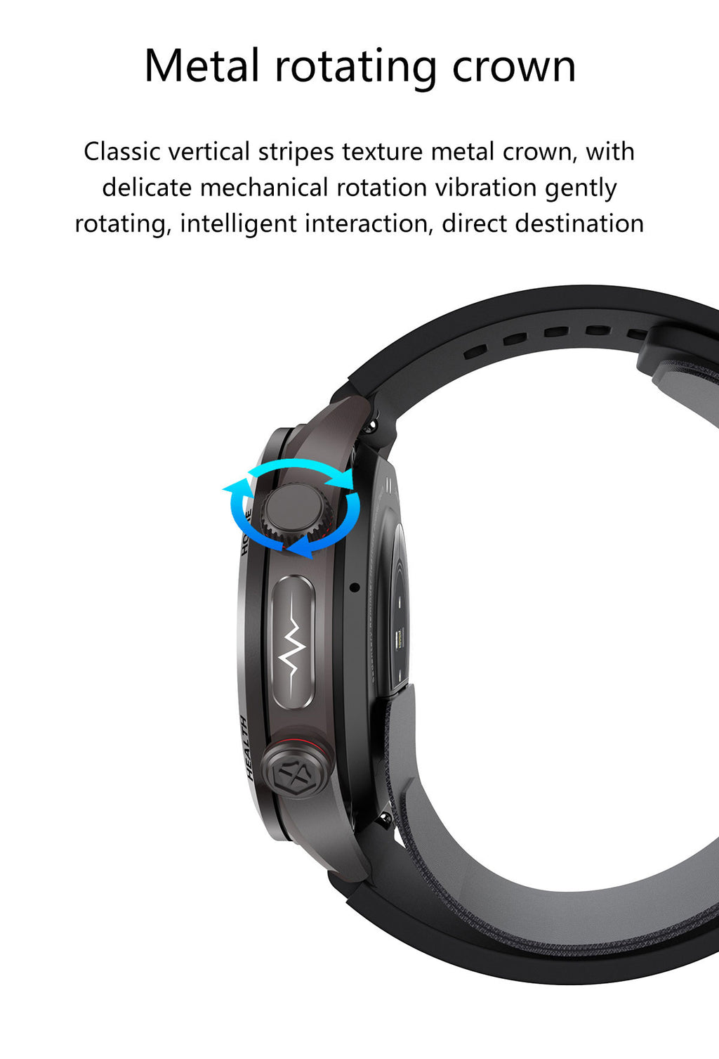 New smartwatch S26 Air pump+airbag true blood pressure accurate test Bluetooth call ECG electrocardiogram blood sugar uric acid blood lipid body temperature blood oxygen sleep monitoring breathing training ECG NFC SOS
