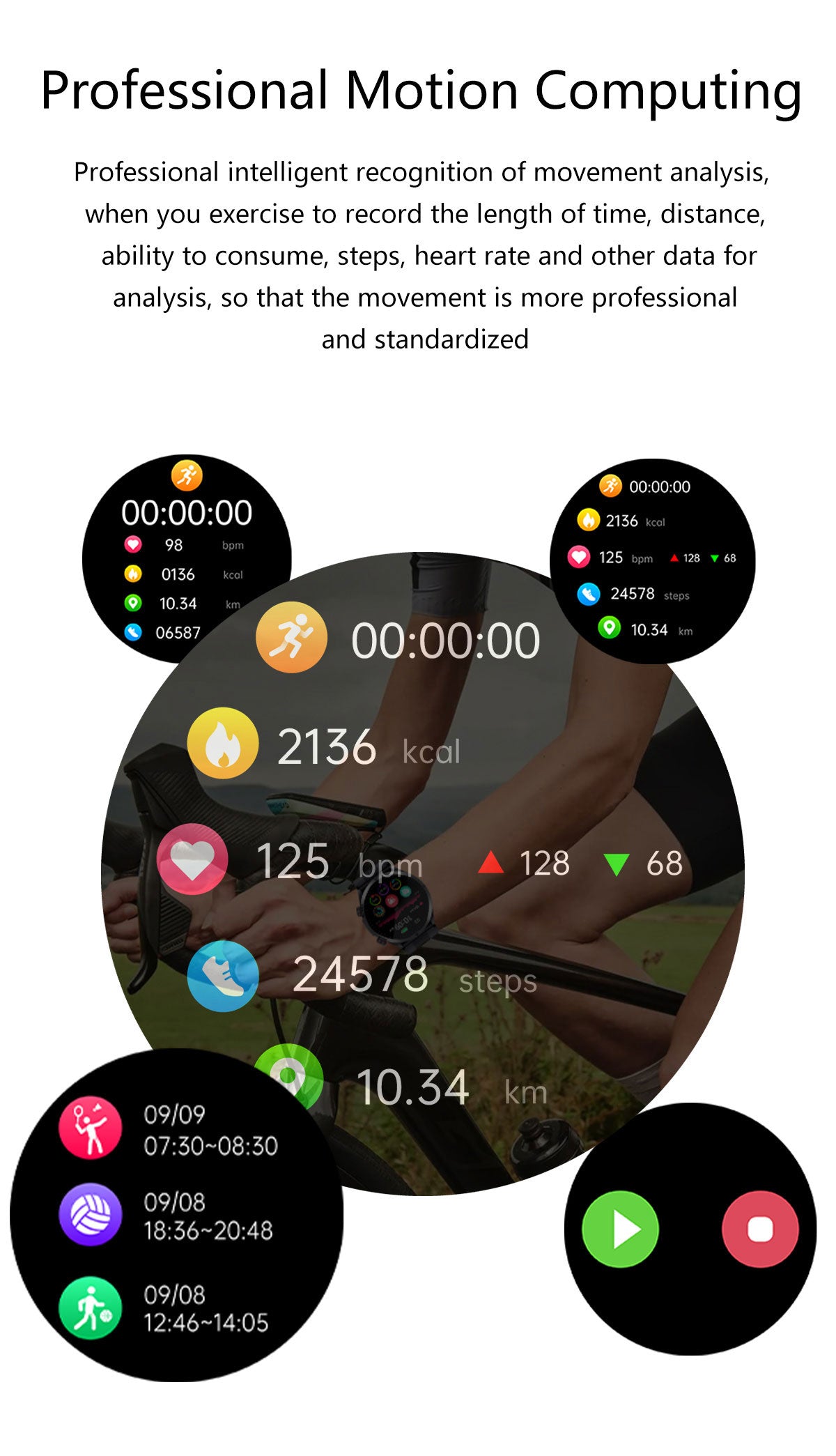 New smartwatch S26 Air pump+airbag true blood pressure accurate test Bluetooth call ECG electrocardiogram blood sugar uric acid blood lipid body temperature blood oxygen sleep monitoring breathing training ECG NFC SOS