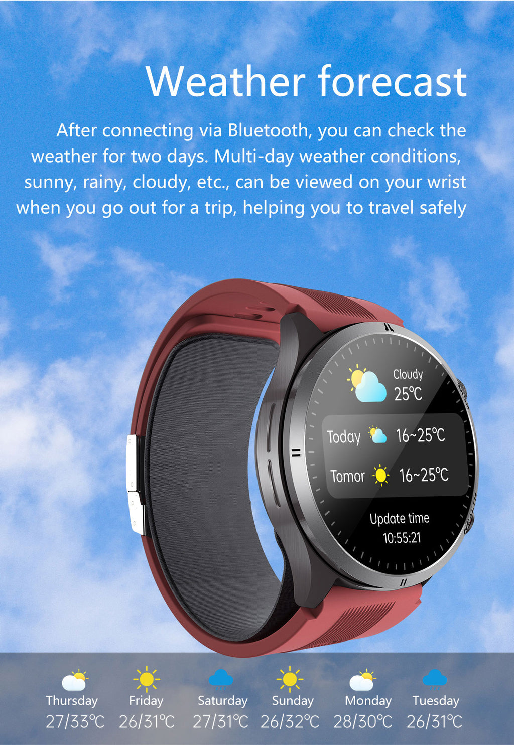 New smartwatch S26 Air pump+airbag true blood pressure accurate test Bluetooth call ECG electrocardiogram blood sugar uric acid blood lipid body temperature blood oxygen sleep monitoring breathing training ECG NFC SOS