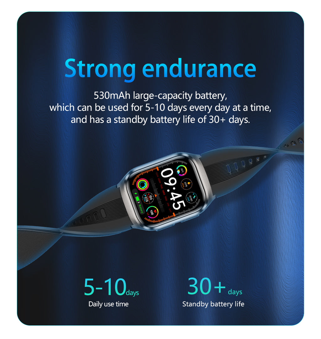 New smartwatch S17 airbag blood pressure monitoring NFC SOS ECG electrocardiogram Sport blood sugar uric acid blood lipid body temperature blood oxygen sleep monitoring breathing training Lover gift