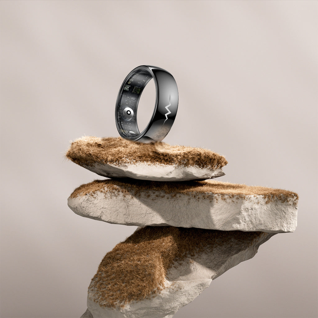 New smart ring Q520 lover's gift ceramic material heart rate sleep blood sugar exercise monitoring hot sale！