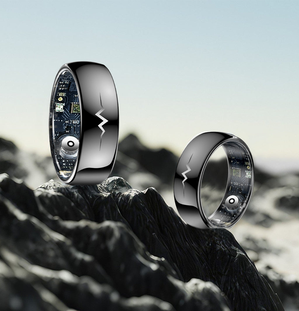 New smart ring Q520 lover's gift ceramic material heart rate sleep blood sugar exercise monitoring hot sale！