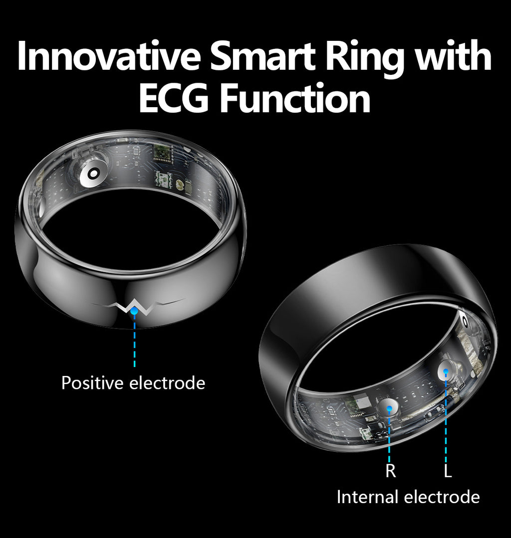New smart ring Q520 lover's gift ceramic material heart rate sleep blood sugar exercise monitoring hot sale！