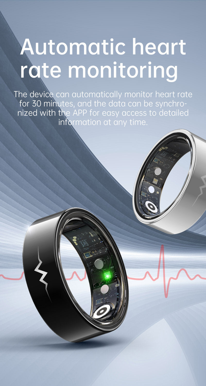 New smart ring R1005 lover's gift heart rate sleep blood sugar exercise monitoring hot sale！