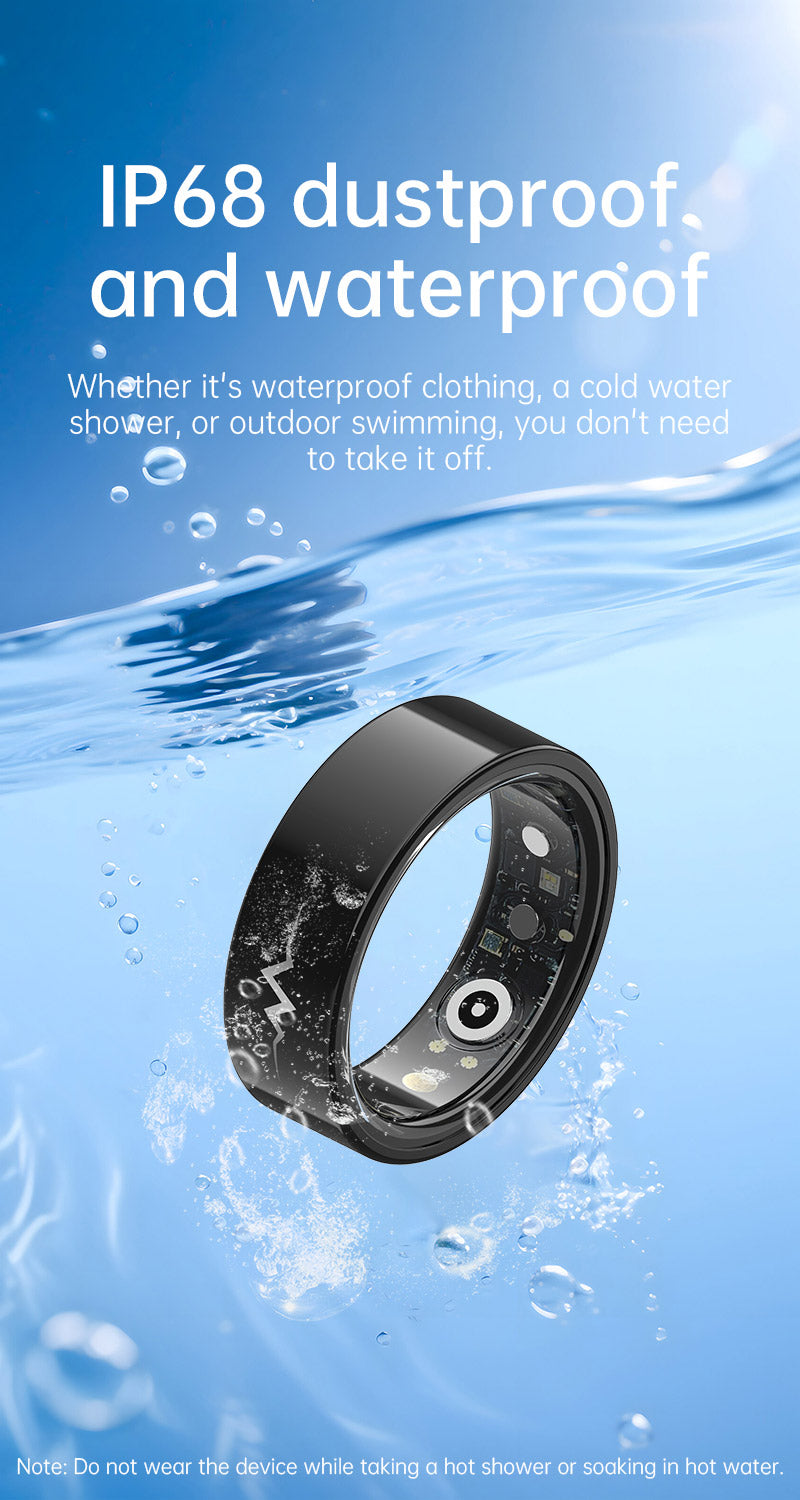 New smart ring R1005 lover's gift heart rate sleep blood sugar exercise monitoring hot sale！