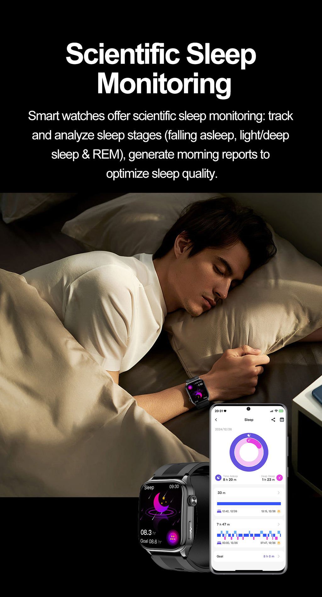 New smartwatch S101 lover's Gift bluetooth call health monitoring True blood pressure Air pump Blood glucose NFC ECG SOS