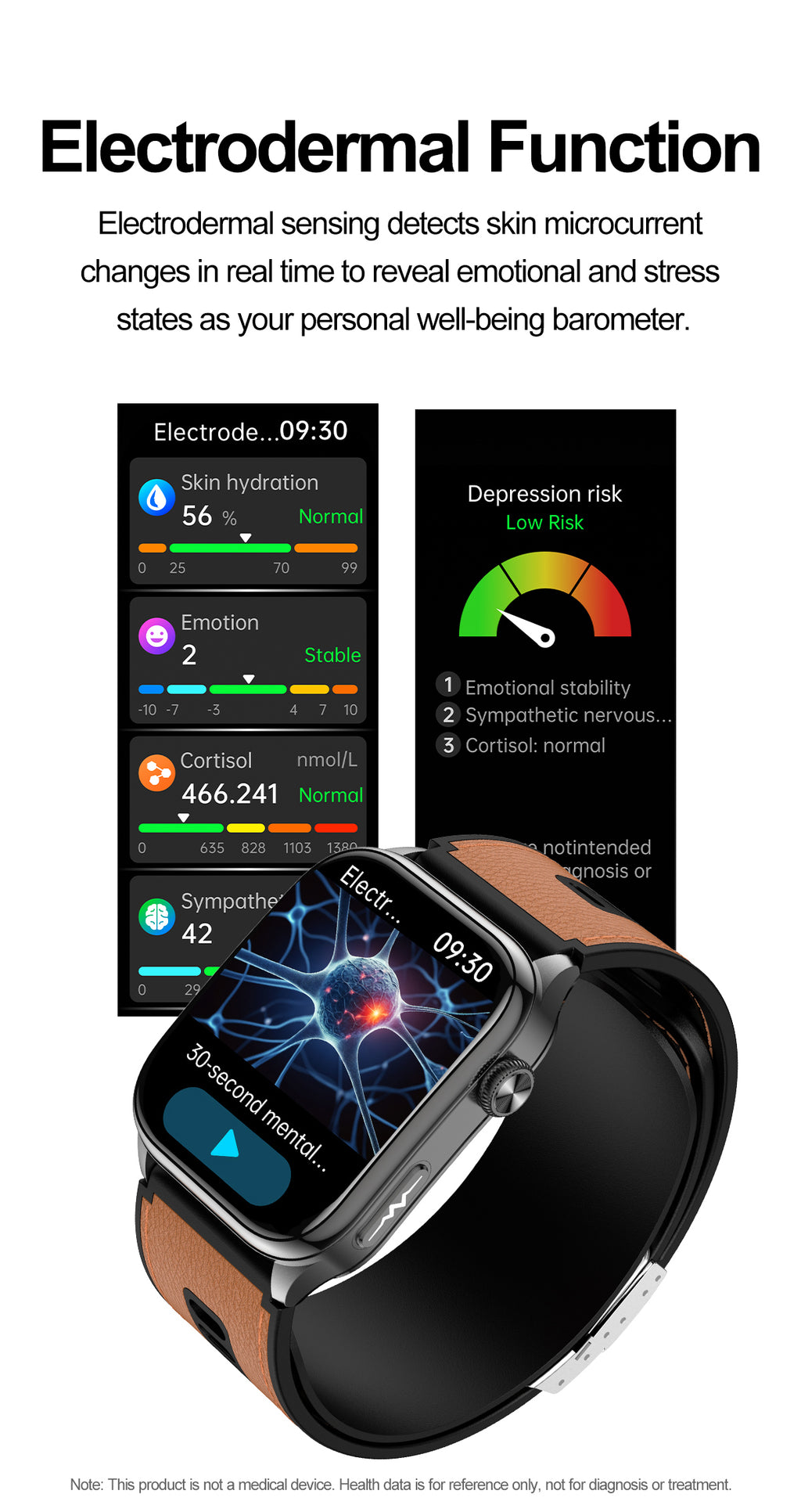 New smartwatch S101 lover's Gift bluetooth call health monitoring True blood pressure Air pump Blood glucose NFC ECG SOS
