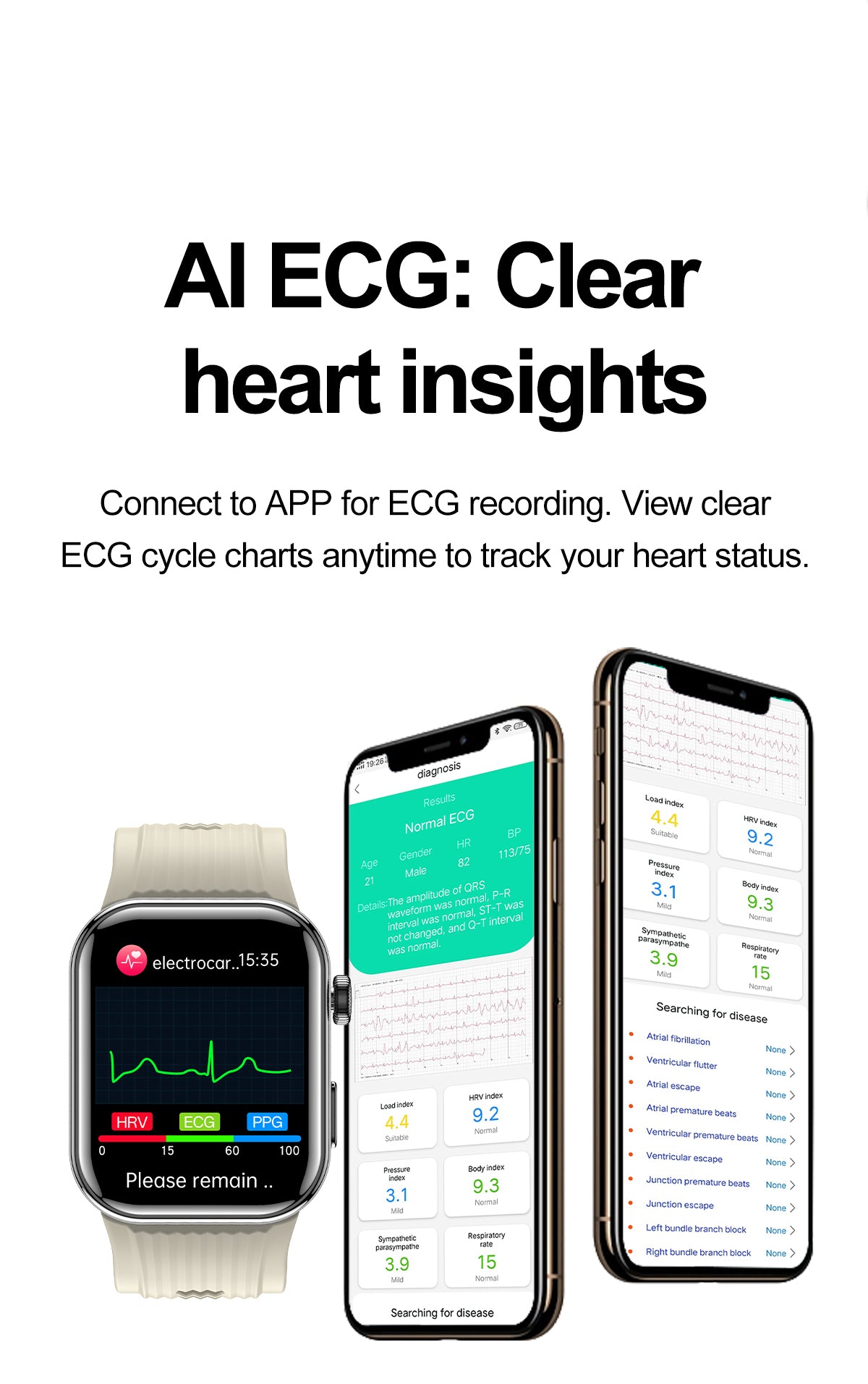 New smartwatch S191 Air pump+airbag type true blood pressure accurate test Bluetooth call ECG electrocardiogram blood sugar uric acid blood lipid body temperature blood oxygen sleep monitoring breathing training.