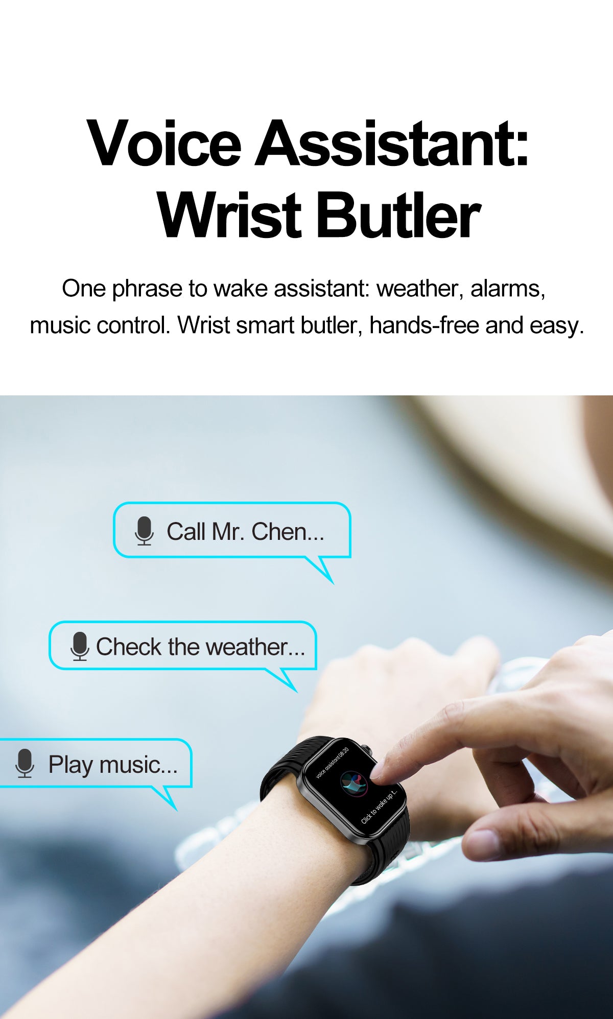New smartwatch S191 Air pump+airbag type true blood pressure accurate test Bluetooth call ECG electrocardiogram blood sugar uric acid blood lipid body temperature blood oxygen sleep monitoring breathing training.