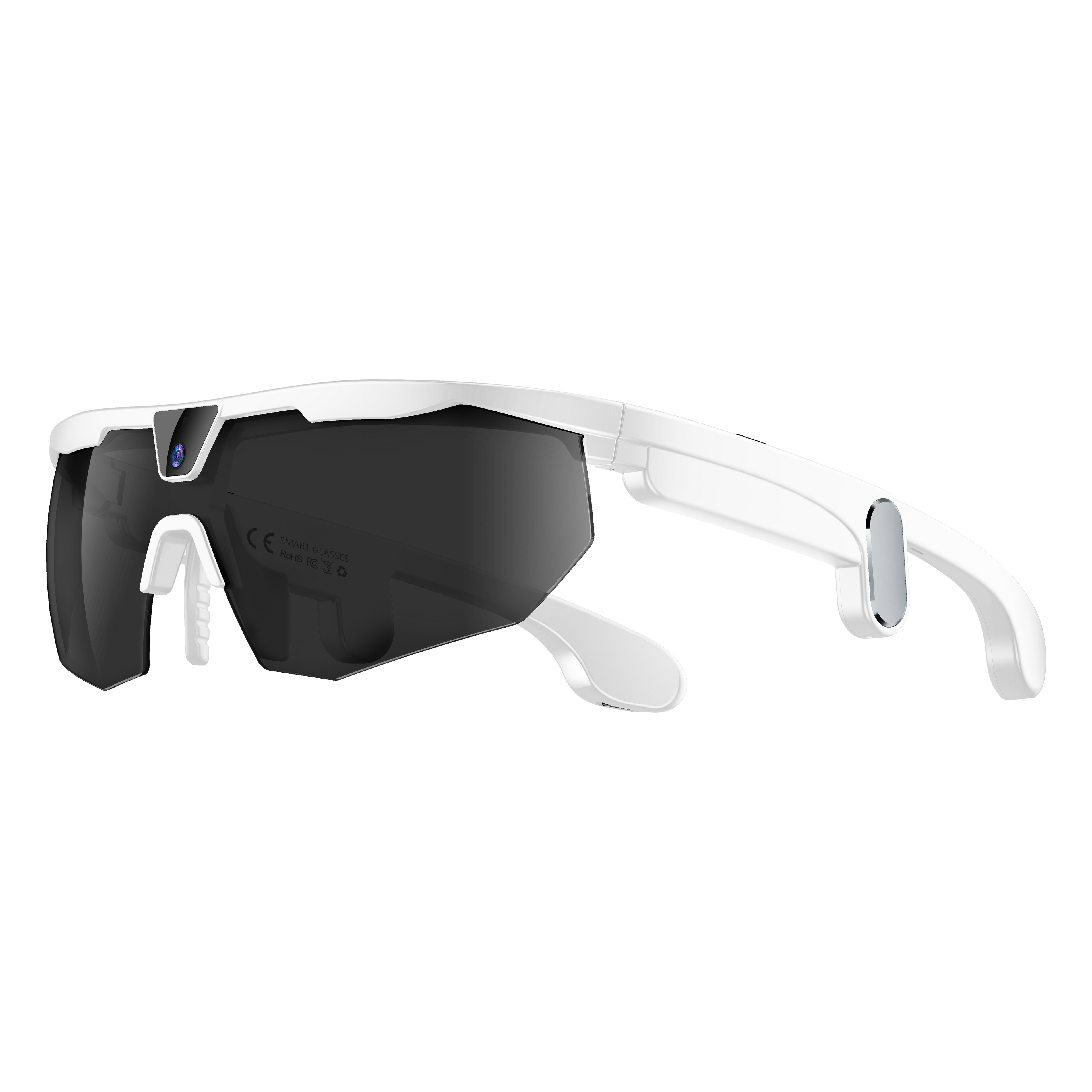 Al Sports Shooting Smart Glasses W640 8MP HD Camera Photography Video Recording AI Photo Object Recognition AI Smart Translation