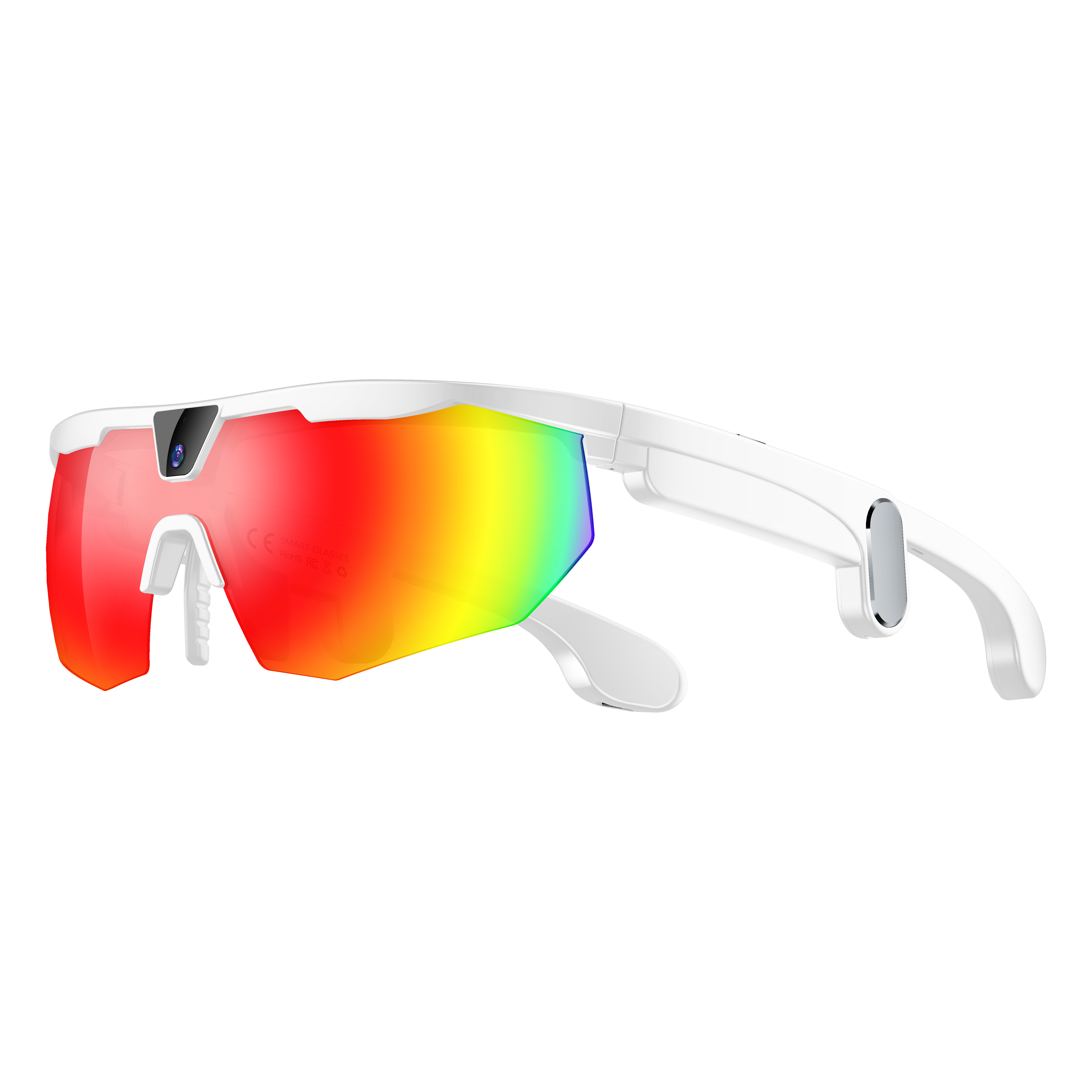 Al Sports Shooting Smart Glasses W640 8MP HD Camera Photography Video Recording AI Photo Object Recognition AI Smart Translation